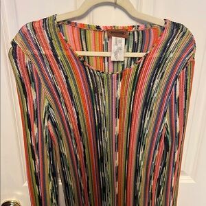 Missoni Multicolor Striped Knit dress vintage